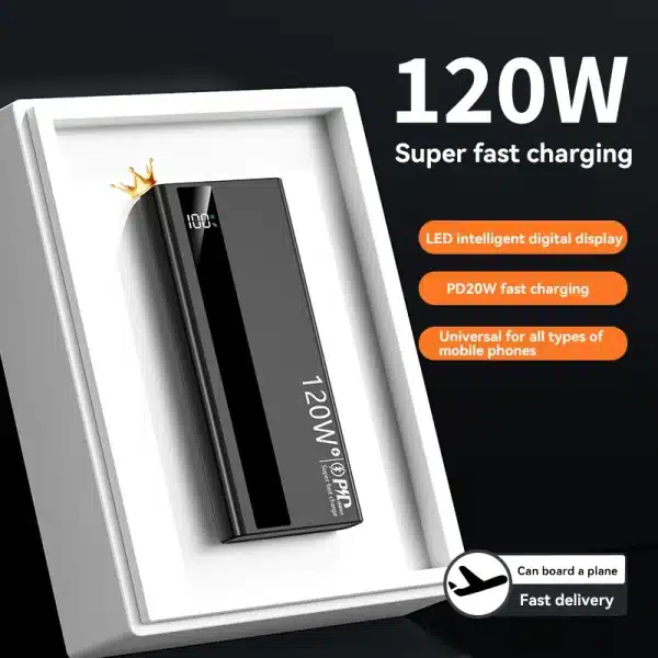 XIAOMI 200000mAh Power Bank 120W Fast Charging High Capacity Portable Battery Charger Moblie Powerbank For iPhone Samsung Huawei - Image 2