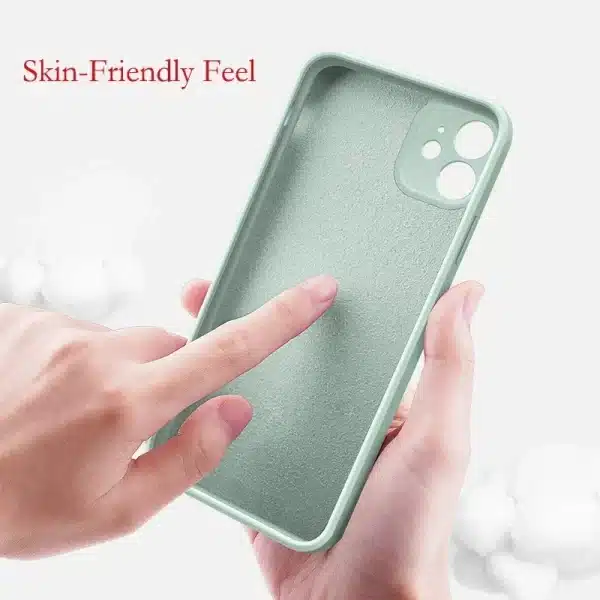 Original Liquid Silicone Case For iPhone 15 14 13 12 11 Pro Max Mini X XR XS 7 8 Plus SE 2020 Shockproof Soft Phone Case Etui - Image 4