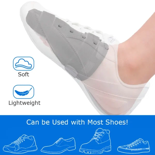 Lefeke Turf Toe Braces Adjustable Foot Toe Splints Brace Big Toe Straighteners Toe Walking Brace Day Night Support - Image 6