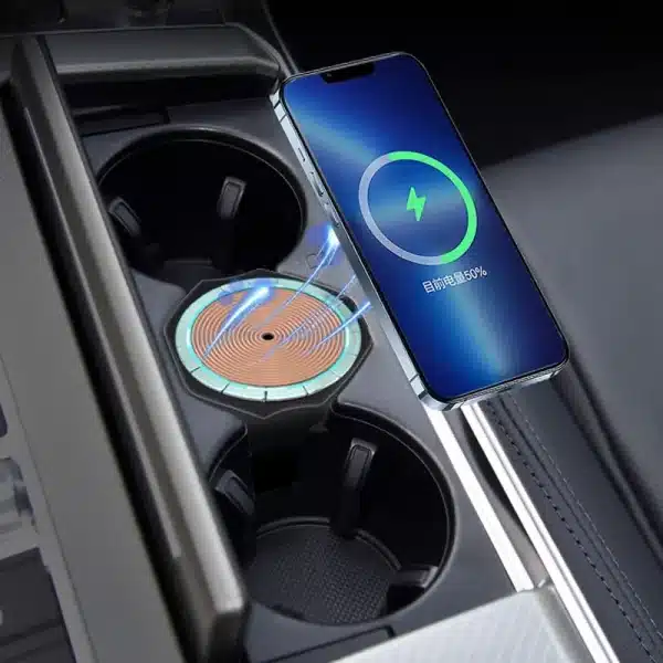 Magnetic Car Wireless Charger Fast Mobile Phone Charging Panel Adapter For Audi A6 C8 /A7 S6 2019-2023 Interior Accessories - Image 6