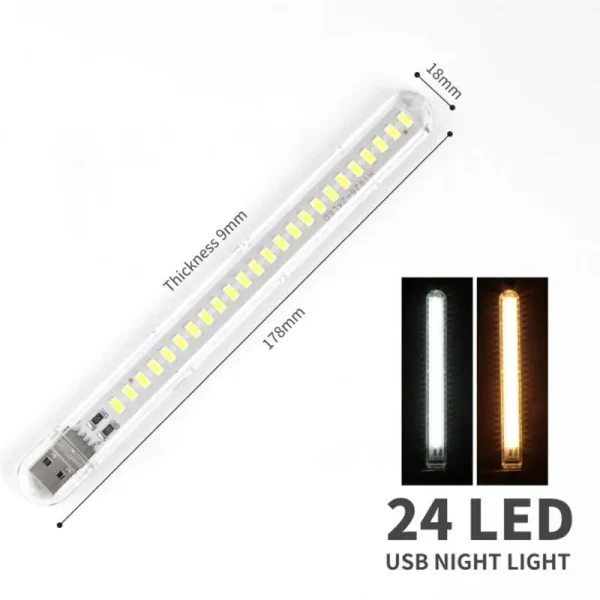 Mini USB Book Lights Portable USB LED Lamps DC 5V Ultra Bright Reading Lamp For Power Bank Camping PC Laptops USB Night Lights - Image 6