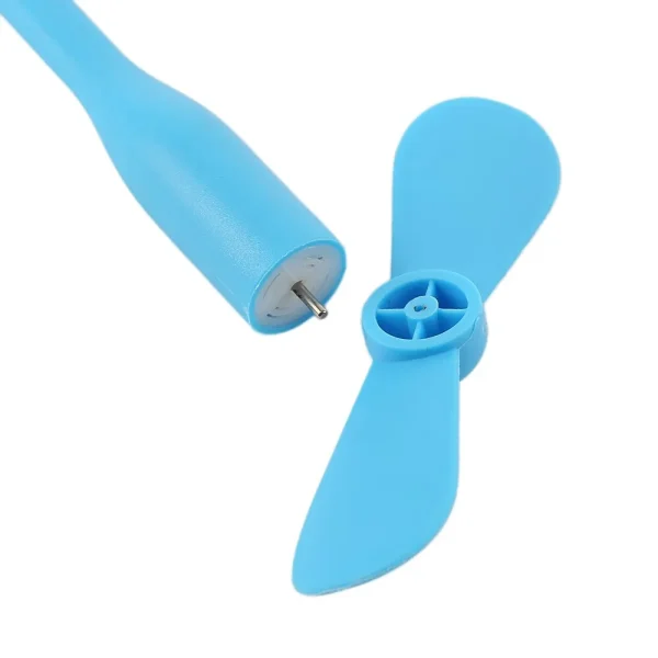 Mini USB Fan Flexible Bendable Fan For Power Bank Laptop PC AC Charger Portable Hand Fan For Computer Summer Gadget - Image 4