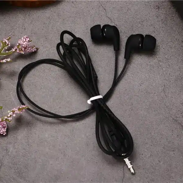 1 Pcs In-ear Earphone Headphone Headset Stereo Earbuds With Mic 3.5mm Aux Jack Wired For Samsung Huawei Xiaomi Redmi Oneplus - Image 2