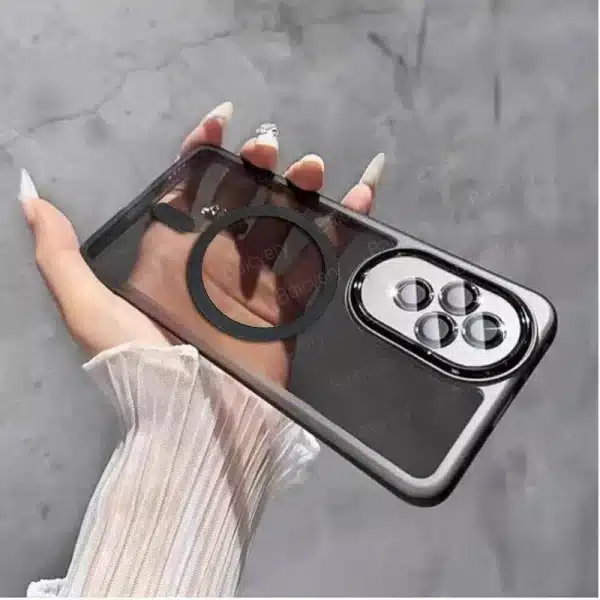 Phone Case For Huawei Honor 200 Pro 200Lite Camera Lens Protect Back Cover Support Magnetic Wireless Charger Sticker - Image 5