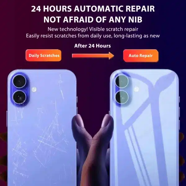 1-4Pcs Full Cover Hydrogel Film For iPhone 16 15 14 13 12 11 Pro XR XS Max Plus Mini Back Screen Protector Not Glass Accessories - Image 4