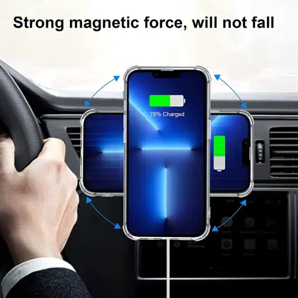 Magnetic Metal Plate Ring For Magsafe Wireless Charger Iron Sheet Sticker Magnet Car Phone Holder For Apple iPhone 14 13 12 - Image 4