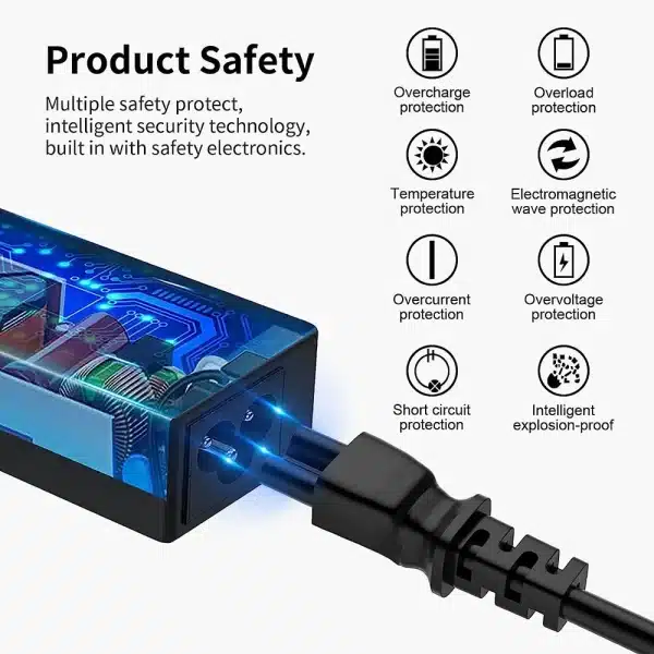 Replacment for JBL Xtreme 2 Charger Compatible with JBL Boombox, Xtreme, Extreme Portable Wireless Bluetooth Waterproof Speaker - Image 5