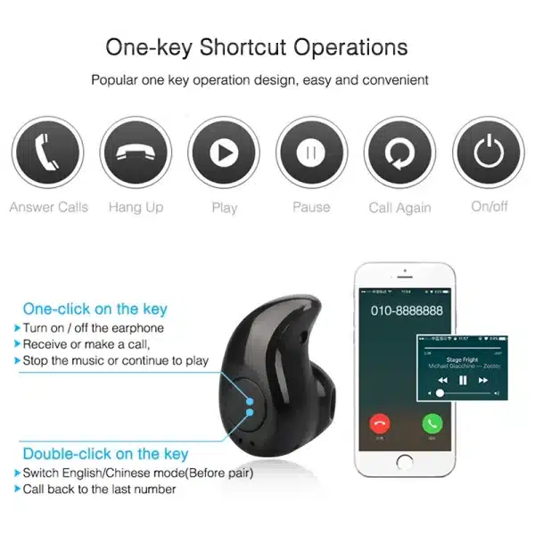 Wireless Headset In-ear Earbuds With Mic Sports Phone Training For Oneplus Mini Headphones Earphones Noise Cancelling Tws Stereo - Image 6