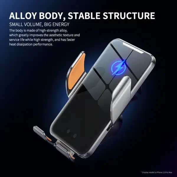 Car Wireless Charger Magnetic Auto Car Mount Phone Holder For iPhone 14 13 12 Samsung Infrared Induction 15W Fast Charging - Image 5