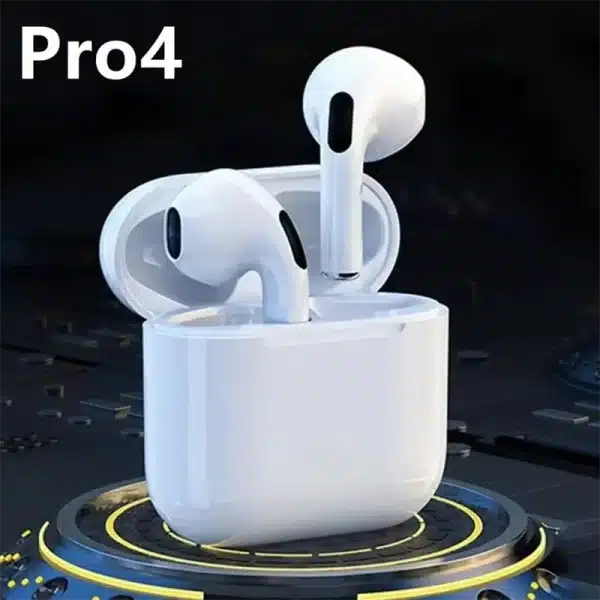 Pro4 TWS Bluetooth Earphones 9D Stereo Wireless Headphones InEar HiFi Earbuds HandsFree Headset With Microphone For Xiaomi - Image 3