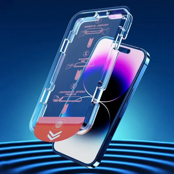 For IPhone 16/iPhone 16 Pro Phone Screen Protector Anti-Scratch Cell Phone Privacy Screen Privacy Phone Screen Sensitive - Image 2