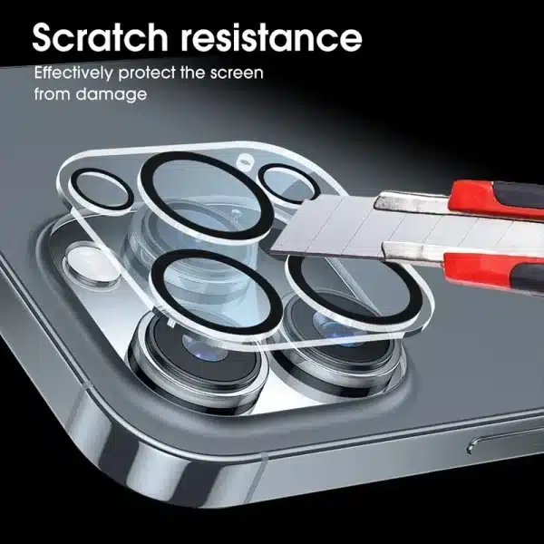 1/5Pcs HD Back Camera Tempered Glass For iPhone 16 15 14 13 Pro Max 13Mini Rear Len Screen Protectors Anti-scratch Glass Films - Image 4
