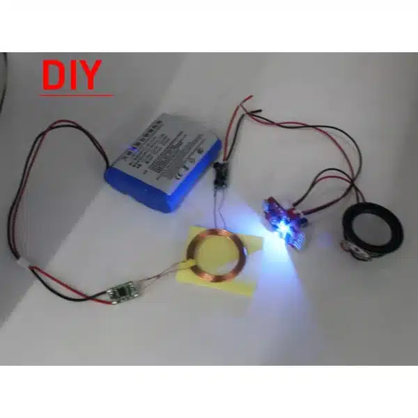 DC 5V Wireless Charging Module Wireless Power Supply Coil Induction Transmitter + Receiver Electronics Charger - Image 4