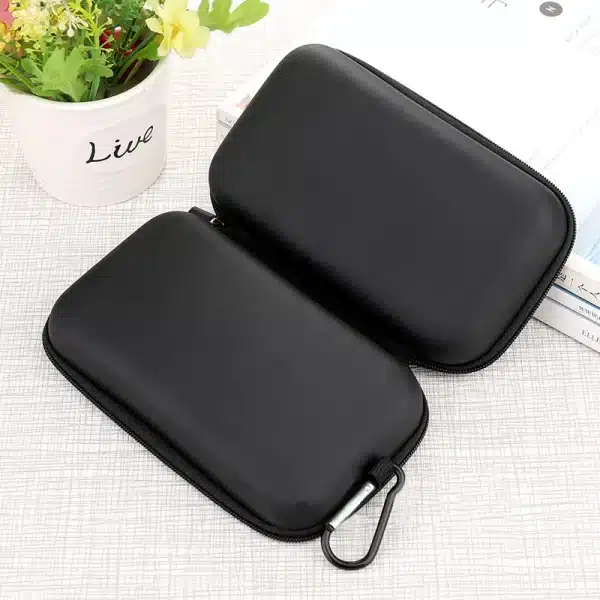 Portable Storage Bag for Power Bank Cable EVA Hard Case Earphone Phone Holder Travel Digital Accessories Storage Bag with Buckle - Image 3