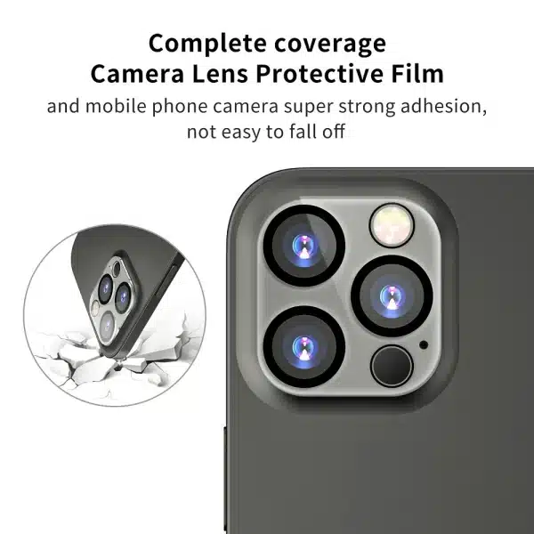 3pcs Camera Lens Protector For iPhone 15 Pro Max Protective Glass iPhone 16 14 11 12 13 14 Plus 13 Mini Lens Screen Protectors - Image 4