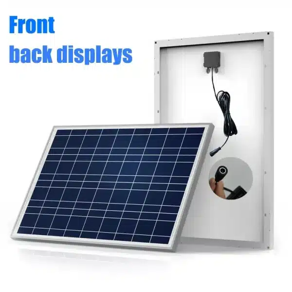 1000W Solar Panel Kit Complete100A Controller USB Port Portable Solar Battery Charger For Outdoor Camping Power Bank - Image 2