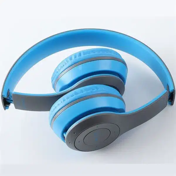 Xiaomi Wireless Headphones Foldable HIFI Headset Noise Cancelling Earphone with Mic USB Adaptor For iPhone Game P47 Earbuds - Image 2