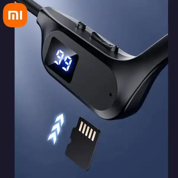 Xiaomi Bone Conduction Wireless Earphone Sport Swimming Bluetooth Compatible Headphone Hand-free With Mic For Running X7 Earbuds - Image 3