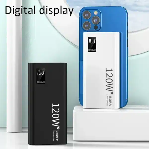 120W High Capacity Power Bank 50000mAh Fast Charging Powerbank Portable Battery Charger For Xiaomi iPhone Samsung 2025 - Image 3