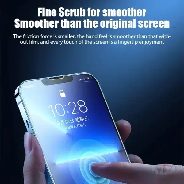 3Pcs Matte Tempered Glass for iPhone 14 12 11 13 Pro Max 7 8 Plus Frosted Screen Protectors for iPhone 15 16 12 Mini X XR XS MAX - Image 3