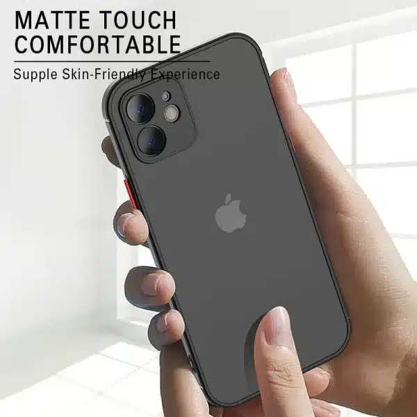 Matte Phone Case for IPhone 13 12 11 14 Pro Max Mini Luxury Soft Silicone Shockproof Case for IPhone X XS Max XR 15 7 8 Plus SE - Image 2