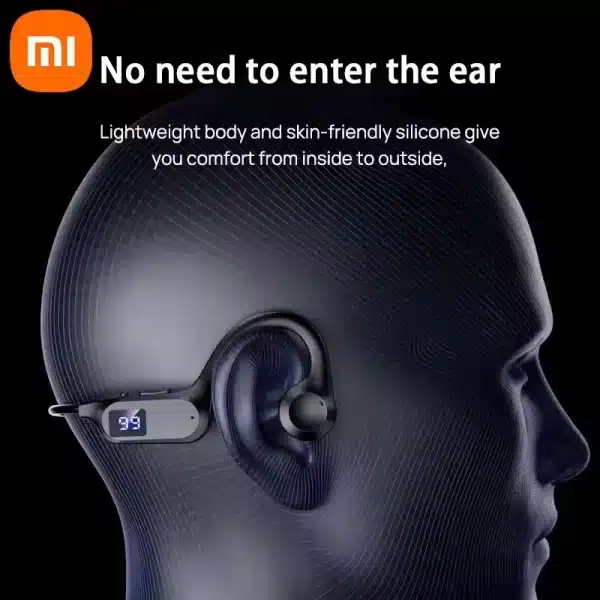 Xiaomi X7 Bone Conduction Wireless Earphone Sport Swimming Bluetooth Compatible Headphone Hand-free With Mic For Sports Earbuds - Image 4