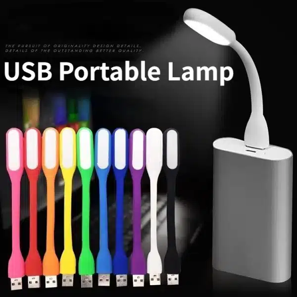 1 PCS Mini 5V USB LED Light Portable Eye Protection Night Lights Bendable Table Lamps Reading Lamp For Power Bank Laptop - Image 6