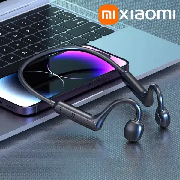 Xiaomi Bluetooth Earphone Neck Mounted Wireless Headset open-back earphones High Power smooth Sound Conduction Long Battery Life - Image 2