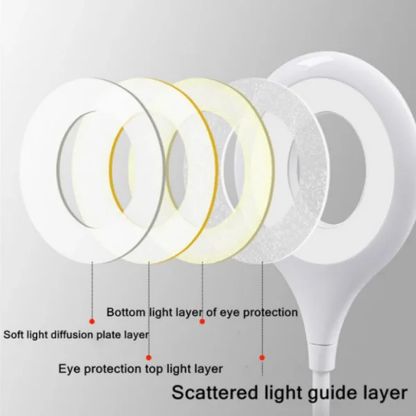 Portable Mini USB LED Light Eye Care Table Desk Lamp for Power Bank Camping PC Laptops Book Night Lighting Furniture supplies - Image 2