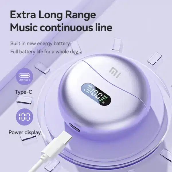 XIAOMI M79 Bluetooth Earphones Bone Conduction TWS Earbuds Sport TWS Earbuds Game Headset Noise Cancelling Waterproof Headphones - Image 3