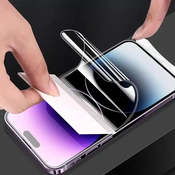1-4Pcs Full Cover Hydrogel Film for iPhone 15 Pro Max Screen Protectors Anti-scratch Protective Cover for iPhone 15 Pro 15 Plus - Image 2