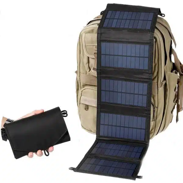 500W Portable Polysilicon Solar Panel Charger USB 5V DC Foldable Solar Panel For Phone Charge Power Bank For Hiking Camping - Image 3