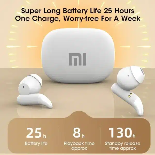 Xiaomi Mini Invisible Wireless Sleeping Earbuds Bluetooth 5.3 Earphones HiFi Comfortable Noise Canceling Headphones With Mic - Image 3