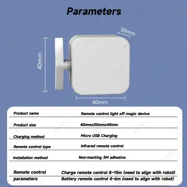 Wiring-free Wireless Remote Control turn off/On lights Auto Press Wall Switch Bot Automatic Physical finger Click Switch Button - Image 6