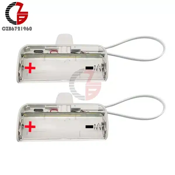 Mini Power Bank 18650 21700 Battery Charger Case Portable Mobile Phone PoverBank Battery Box DIY Mobile Power Pack Material Kit - Image 3