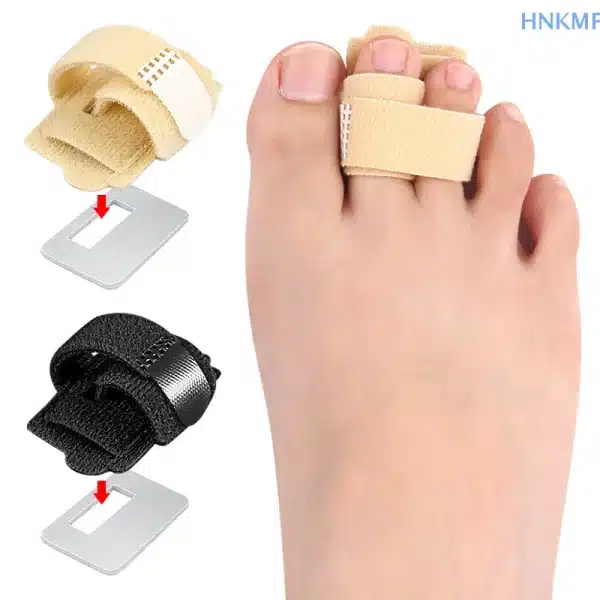 Adjustable Toe Straightener Breathable Bunion Corrector Non-Deformed Foot Wear Aluminum Plate Toe Finger Support Fixed - Image 4