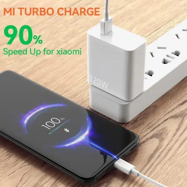 Original Xiaomi 6A 120W USB C-type ultra fast charging cable Xiaomi Mi 13 12 Pro Realme POCO 12 Turbo fast charging data cable - Image 2