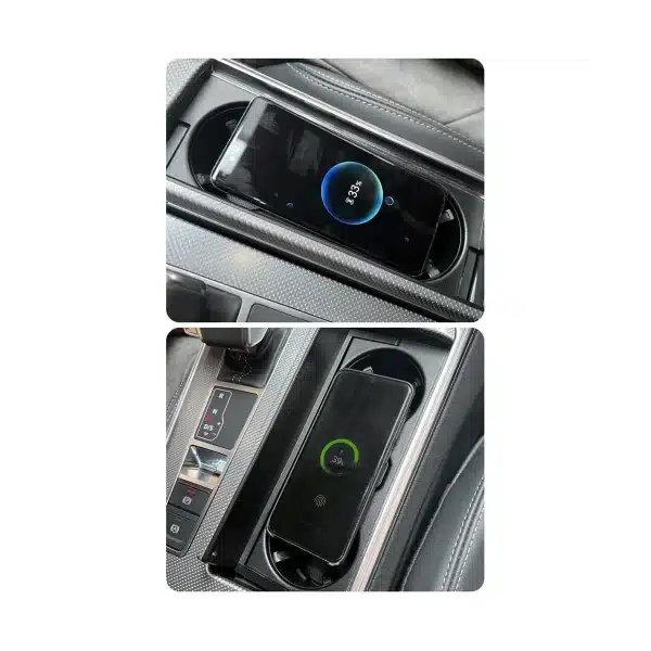 Wireless Charger for Audi A6 A7 S6 S7 C8 2019-2023 Cigarette Lighter Car Charger 15W Car Mobile Phone QI Fast Charging - Image 6