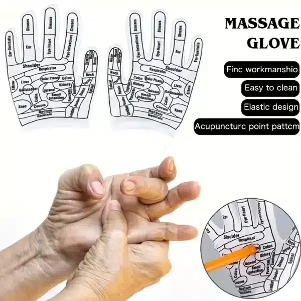 Massage Relieve Tired Foot Acupressure Socks Acupoint Gloves Hand Foot Massager Reflexology Socks Physiotherapy Foot Care Tools - Image 3