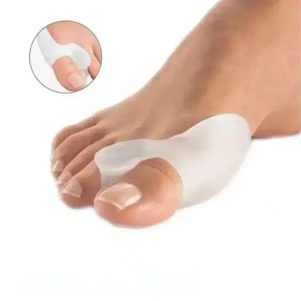 Silicone Gel Thumb Corrector Bunion Foot Toe Hallux Valgus Protector Separator Finger Straightener Adjuster Foot Care Tool 2PCS - Image 5
