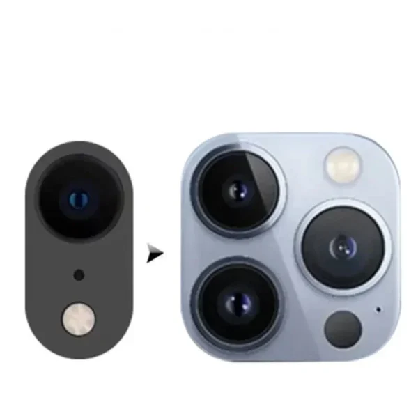 Dropshipping Fake Camera Lens Sticker Seconds Change For iPhone XR to 13Pro Screen Len Protector For iPhone XR Change to 13 Pro - Image 3