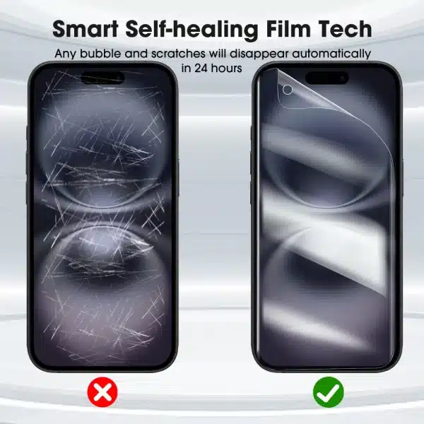 Full Cover Soft TPU Privacy Hydrogel Films For iPhone 16 16Plus 16Pro HD Clear Anti Glare Screen Protector For iPhone 16 Pro MAX - Image 2