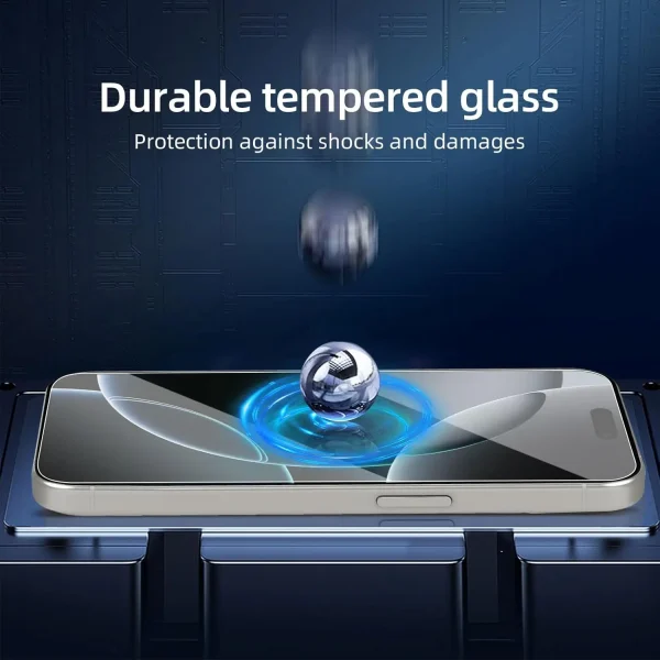 1Pcs/4Pcs HD Tempered Glass For iPhone 16 Pro Max 16Pro Screen Protector For iPhone 16 Plus Protective Glass Film - Image 4