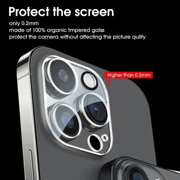 5 pack HD Back Camera Tempered Glass For iPhone 16 Plus 15 14 Pro Max 13 mini Rear Len Screen Protectors Anti-scratch Glass Film - Image 6