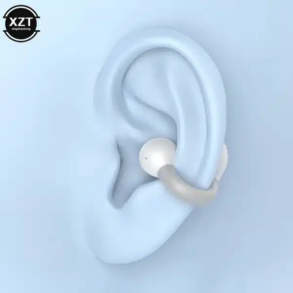 M-S8 TWS Wireless Bluetooth Headphones Bone Conduction Headset HiFi Stereo Music Ear Clip on Ear Earring Sports Earbuds With Mic - Image 5