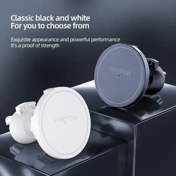 VIKEFON 30W Magnetic Car Wireless Charger For iPhone 12 13 14 15 pro max Air Vent Car Phone Holder Stand Fast Car Charging - Image 3