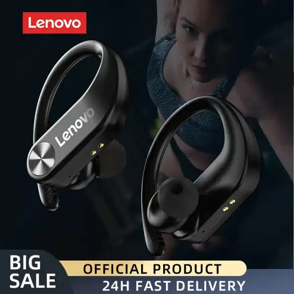 Lenovo Original LP7 TWS Headphones Wireless Earbuds Bluetooth Earphones Earpods Waterproof Headset Reduce Noise Music with Mic - Image 2