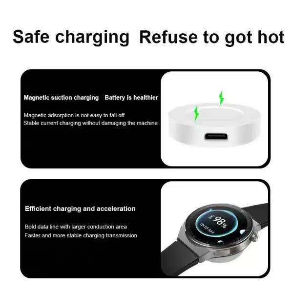 Smart Watch Dock Charger for Huawei Watch GT GT2 GT2e Honor Watch Magic 2 Wireless Fast Charging for Huawei Watch 3 GT3 GT2 PRO - Image 3