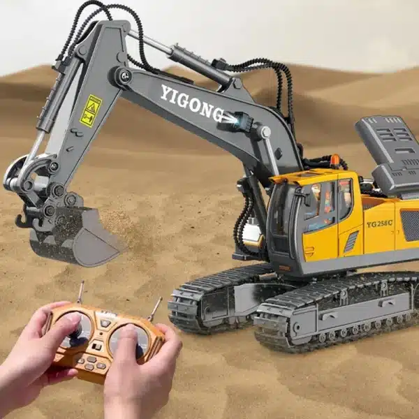 RC Car Children Toys Remote Control Car Toys For Boys Radio Control Excavator Dump Truck Bulldozer Electric Car Kids Toys Gift - Image 2