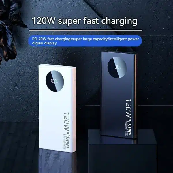 Xiaomi 120W Fast Charging 50000mAh Portable Power Bank Mobile Phone Accessory External Battery Compatible with iPhone Samsung - Image 2